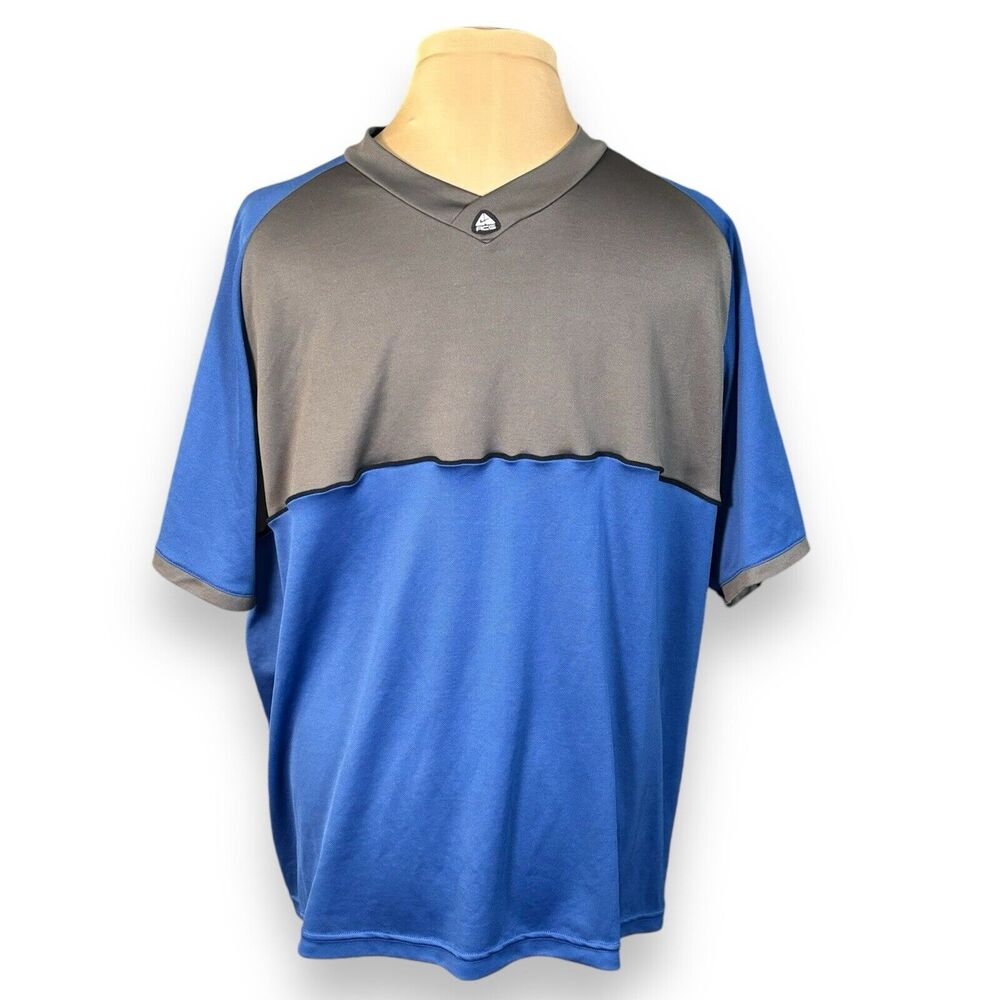 Nike ACG Dri Fit Shirt XXL Made In Italy Base Layer Deep Back Pockets Cycling